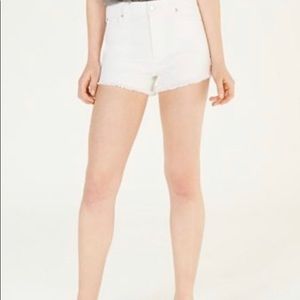 Shorts white color